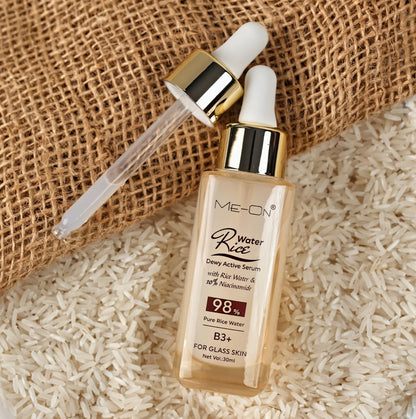 Rice Water Dewy Active Serum with 10% Niacinamide – Glass Skin Formula (30ml)