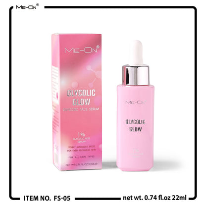 Glycolic Glow Face Serum – 1% Glycolic Acid (22ml)