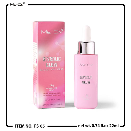 Glycolic Glow Face Serum – 1% Glycolic Acid (22ml)