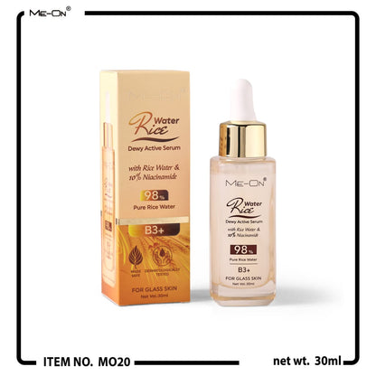 Rice Water Dewy Active Serum with 10% Niacinamide – Glass Skin Formula (30ml)