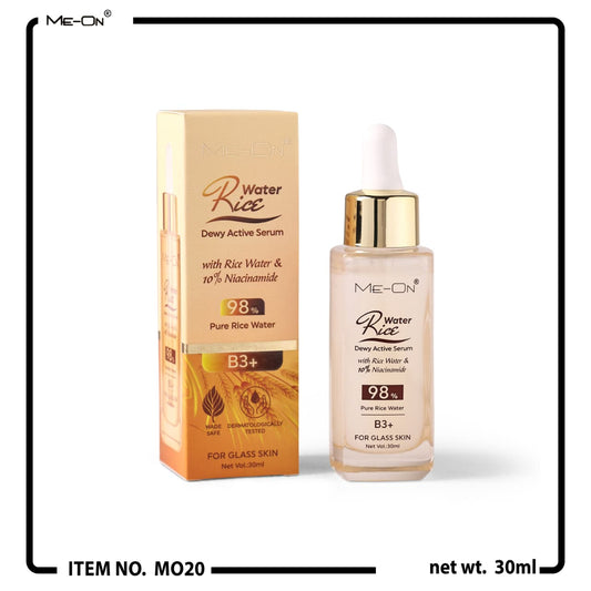 Rice Water Dewy Active Serum with 10% Niacinamide – Glass Skin Formula (30ml)