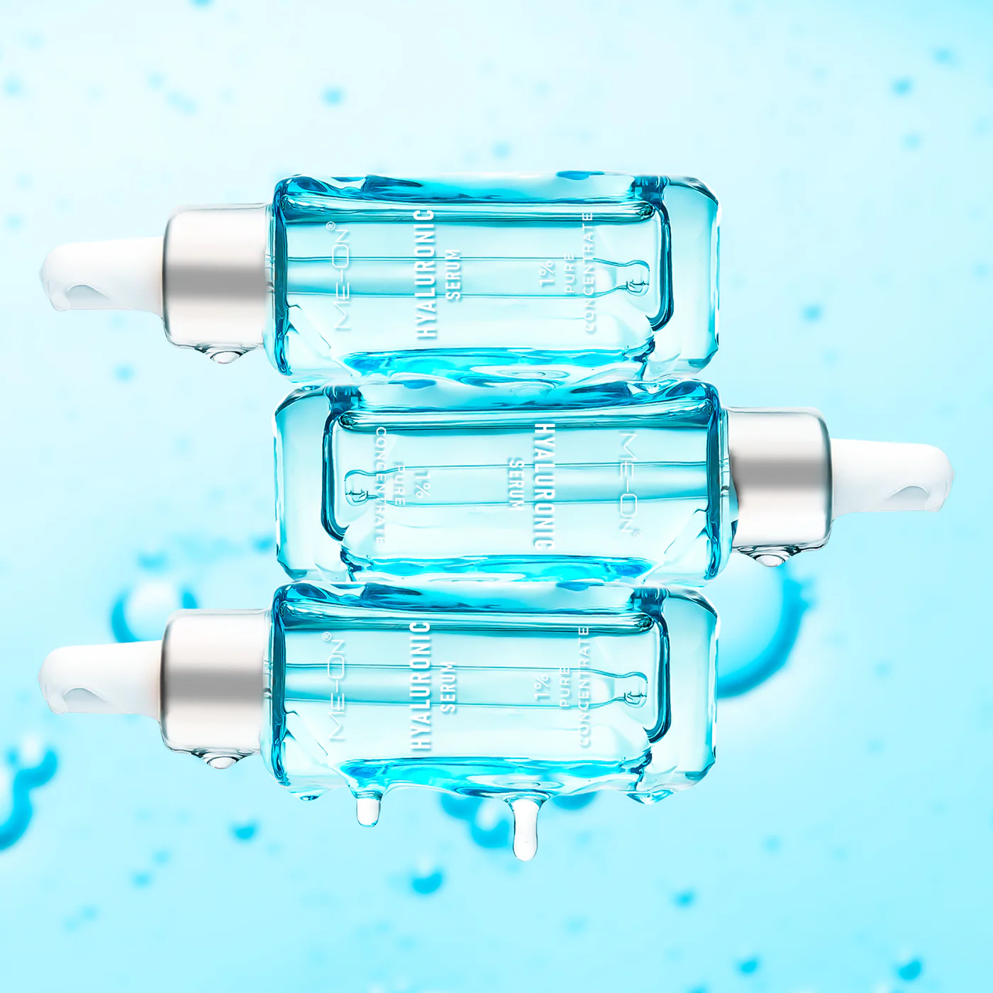 ME-ON Hyaluronic Serum 1% Pure Concentrate – Hydrating & Plumping Face Serum (30ml)