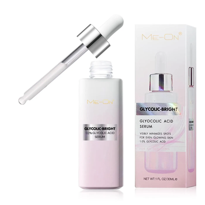 ME-ON Glycolic Bright Serum – 1% Glycolic Acid for Glowing, Even-Toned Skin (30ml)